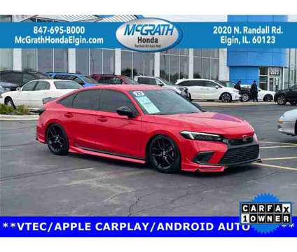 2022 Honda Civic Sport is a Red 2022 Honda Civic Sport Car for Sale in Elgin IL