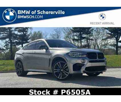 2017 Bmw X6 M is a Grey 2017 BMW X6 M Car for Sale in Schererville IN