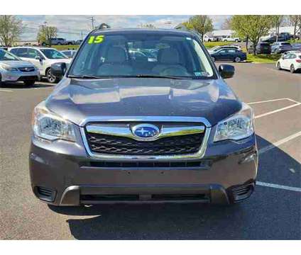 2015 Subaru Forester 2.5i Premium is a Grey 2015 Subaru Forester 2.5i Car for Sale in Sellersville PA