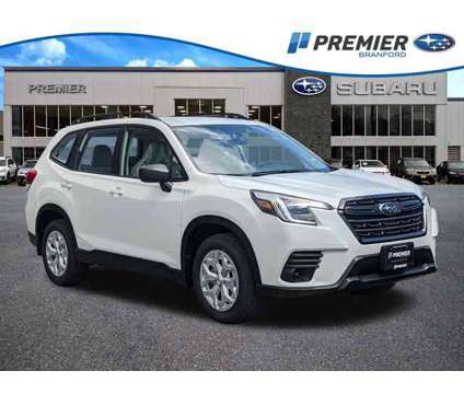 2024 Subaru Forester Base is a White 2024 Subaru Forester 2.5i Car for Sale in Branford CT