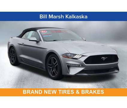 2021 Ford Mustang EcoBoost Premium is a Silver 2021 Ford Mustang EcoBoost Car for Sale in Traverse City MI