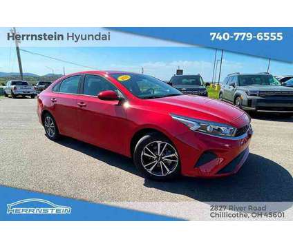 2023 Kia Forte LXS is a Red 2023 Kia Forte Sedan in Chillicothe OH