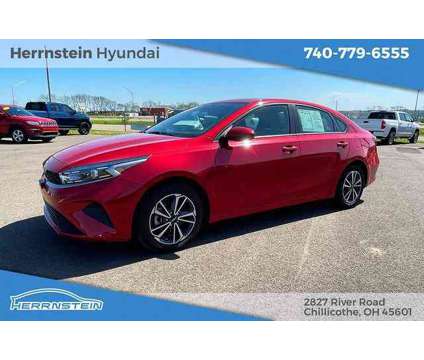 2023 Kia Forte LXS is a Red 2023 Kia Forte Sedan in Chillicothe OH