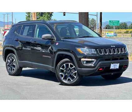 2019 Jeep Compass Trailhawk 4x4 is a Black 2019 Jeep Compass Trailhawk SUV in Medford OR