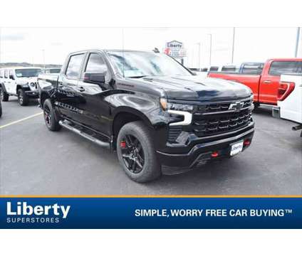 2023 Chevrolet Silverado 1500 4WD Crew Cab Short Bed RST is a Black 2023 Chevrolet Silverado 1500 Truck in Rapid City SD