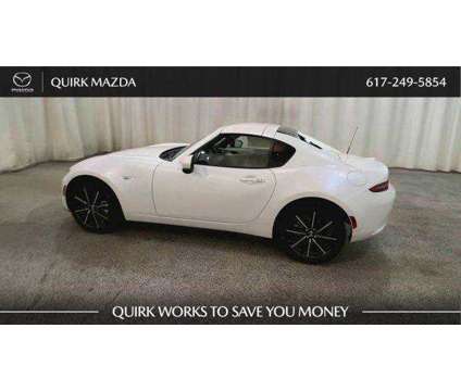 2024 Mazda MX-5 Miata RF Grand Touring is a White 2024 Mazda Miata Convertible in Quincy MA