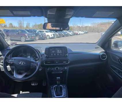 2021 Hyundai Kona NIGHT is a White 2021 Hyundai Kona SUV in Bangor ME