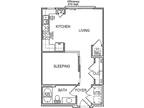 1 Floor Plan Efficiency - Flats On Tanglewilde, Houston, TX