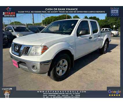 2009 Nissan Frontier Crew Cab for sale is a White 2009 Nissan frontier Car for Sale in Dallas TX
