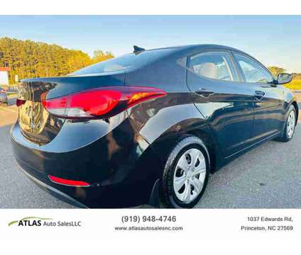 2016 Hyundai Elantra for sale is a Black 2016 Hyundai Elantra Car for Sale in Princeton NC