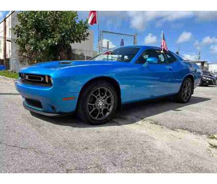 2018 Dodge Challenger for sale is a Blue 2018 Dodge Challenger Car for Sale in Hallandale Beach FL
