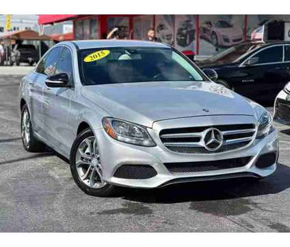 2015 Mercedes-Benz C-Class for sale is a Silver 2015 Mercedes-Benz C Class Car for Sale in Hallandale Beach FL