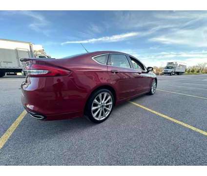 2017 Ford Fusion for sale is a Red 2017 Ford Fusion Car for Sale in Roselle IL