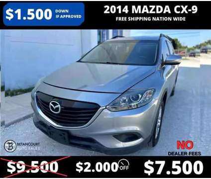 2014 MAZDA CX-9 for sale is a Silver 2014 Mazda CX-9 Car for Sale in Miami FL