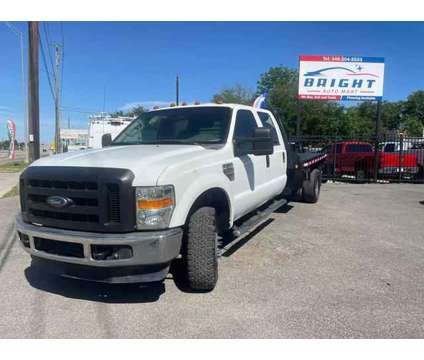 2008 Ford F350 Super Duty Crew Cab &amp; Chassis for sale is a White 2008 Ford F-350 Super Duty Car for Sale in Houston TX
