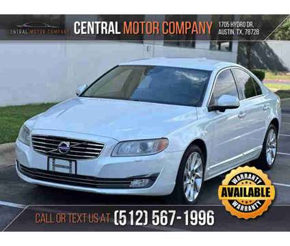 2015 Volvo S80 for sale is a White 2015 Volvo S80 3.2 Trim Car for Sale in Austin TX