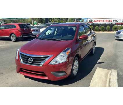 2017 Nissan Versa for sale is a Red 2017 Nissan Versa 1.6 Trim Car for Sale in Raleigh NC