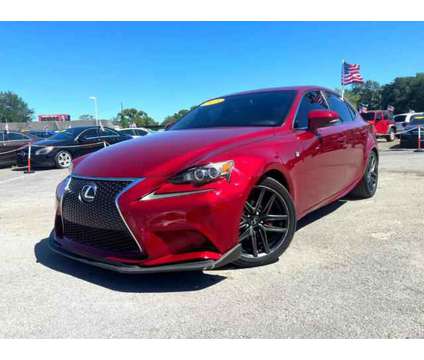 2015 Lexus IS for sale is a Red 2015 Lexus IS Car for Sale in Orlando FL