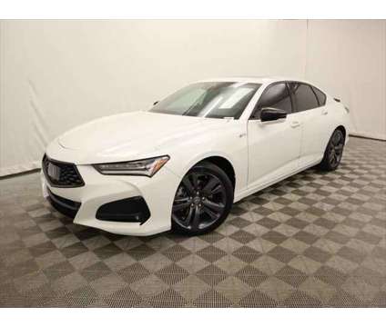 2021 Acura TLX A-SPEC Package is a Silver, White 2021 Acura TLX Sedan in Scottsdale AZ
