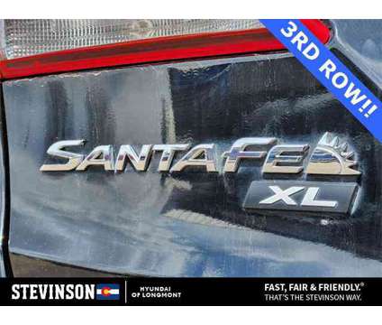 2019 Hyundai Santa Fe XL Limited Ultimate is a Black 2019 Hyundai Santa Fe SUV in Longmont CO
