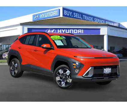 2024 Hyundai Kona SEL is a Orange 2024 Hyundai Kona SEL SUV in Stockton CA