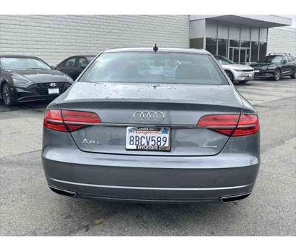 2017 Audi A8 L 3.0T is a Grey 2017 Audi A8 L 3.0T Sedan in Laguna Niguel CA