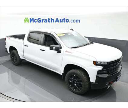 2021 Chevrolet Silverado 1500 4WD Crew Cab Short Bed LT Trail Boss is a White 2021 Chevrolet Silverado 1500 Truck in Dubuque IA