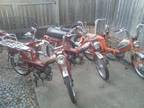 Large Moped Lot Bikes Parts Motobecane, Kreidler, Honda