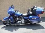 Blue 2010 Harley-Davidson FLHTCU Ultra Classic