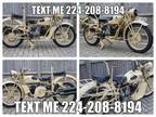 1942 Moto Guzzi Alce 500 Libyan Conflict