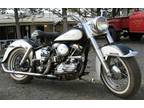 1962 Harley Davidson FL Panhead ^Black and White