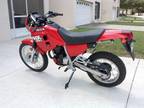 Honda Nx250 Dual Sport in Very Rare Red, First Year Model Nx 250