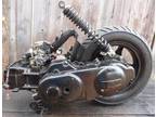Moped Scooter Engine 49cc Clutch, Belt, Gear Box, Starter, back Tire