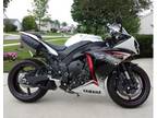 2012 Yamaha YZF-R R1 Pearl White/Candy Red rrr