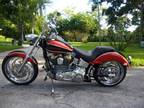 2004 Harley Davidson Softail 240 Fat Tire Kit Custom