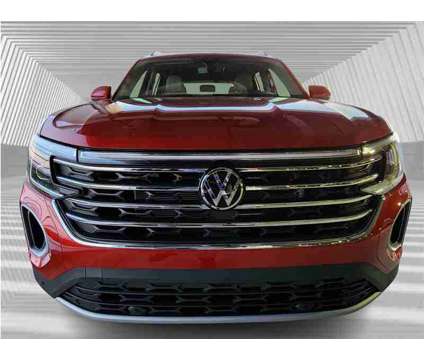 2024 Volkswagen Atlas 2.0T SE w/Technology is a Red 2024 Volkswagen Atlas 2.0T SE SUV in Fort Lauderdale FL