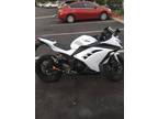 2013 kawasaki ninja 300 only 7200 miles 2 tone