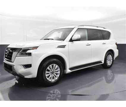 2023 Nissan Armada SV is a White 2023 Nissan Armada SV SUV in Columbus GA