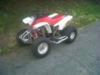 $1,800 2001 YAMAHA BLASTER red and white, very fast keeps up with a yamaha