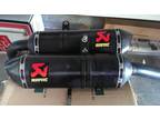Akrapovic Full twin can carbon exhaust system