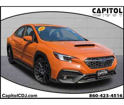 2023 Subaru WRX Limited is a Orange 2023 Subaru WRX Limited Sedan in Willimantic CT