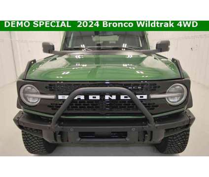 2024 Ford Bronco Wildtrak is a Green 2024 Ford Bronco SUV in Canfield OH