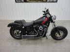 2014 Harley Dyna Fat Bob Black LOW Mile Motorcycle FOR SALE