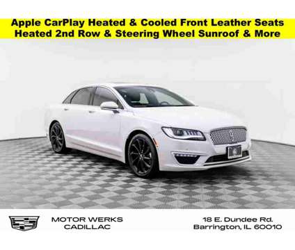 2020 Lincoln MKZ Hybrid Reserve is a Silver, White 2020 Lincoln MKZ Hybrid in Barrington IL