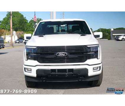 2024 Ford F-150 Platinum is a White 2024 Ford F-150 Platinum Truck in Greenville NC