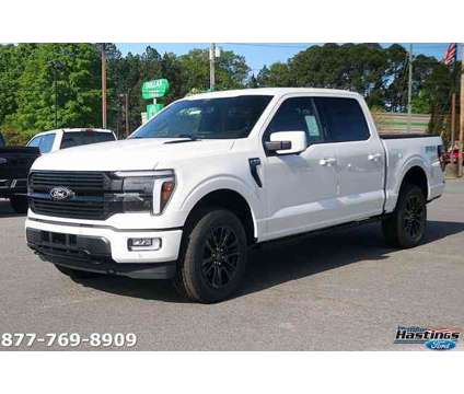 2024 Ford F-150 Platinum is a White 2024 Ford F-150 Platinum Truck in Greenville NC