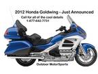 2012 Honda Gold Wing Audio Comfort (GL18HPM)