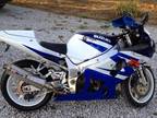 2005 Suzuki GSX-R 750 4900 Miles Custom Paint, Yoshimura Exhaust