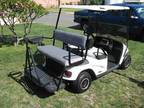 $2,100 2001 EZ -GO Golfcart 4 seater Golf Bag setup