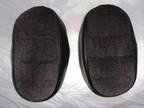 Motorcycle passenger armrest covers